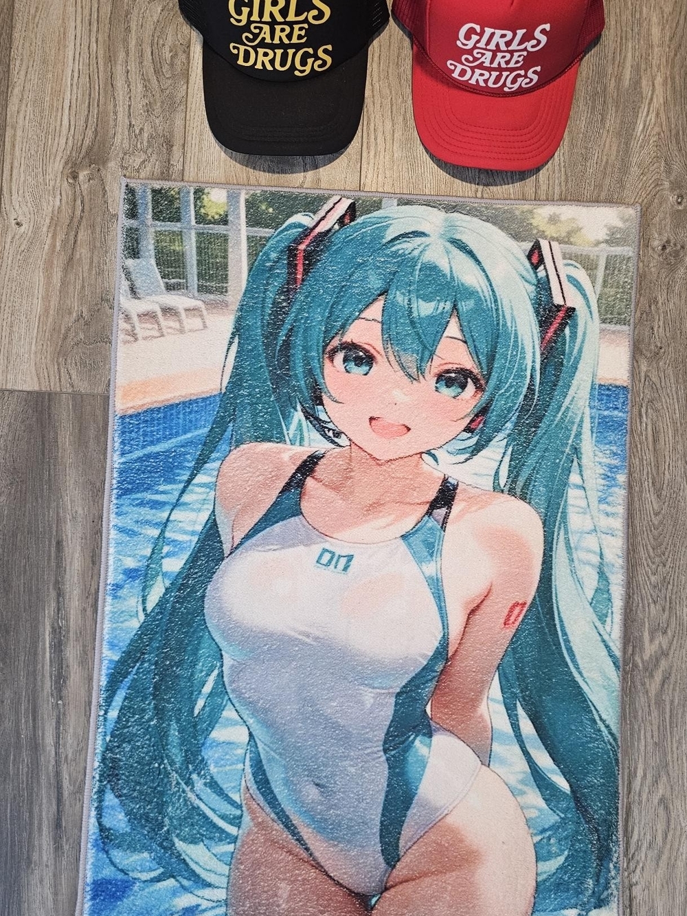 Anime MIKU Waifu Rug